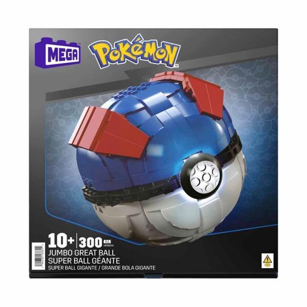 HMW04 MEGA Pokémon™ Jumbo Pokeball 299 parça +10 yaş - Image 1