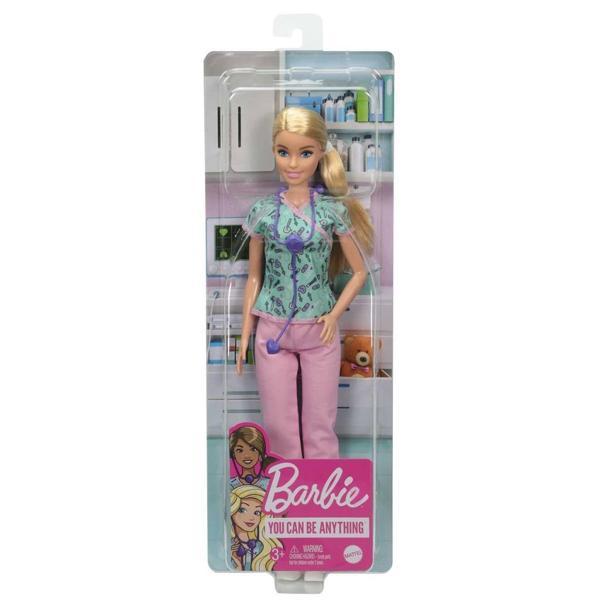 Nessiworld GTW39 Barbie Kariyer Bebekleri Serisi - Hemşire - Image 1