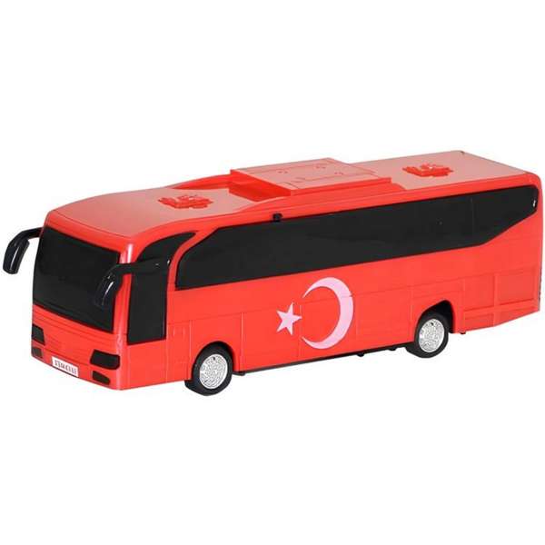 Nessi World Sürtmeli Türk Bayraklı Otobüs - Image 1