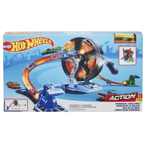 Hot Wheels GJM77 , Dönen Tekerlek Macerası Yarış Seti / 4-8 yaş - Image 1
