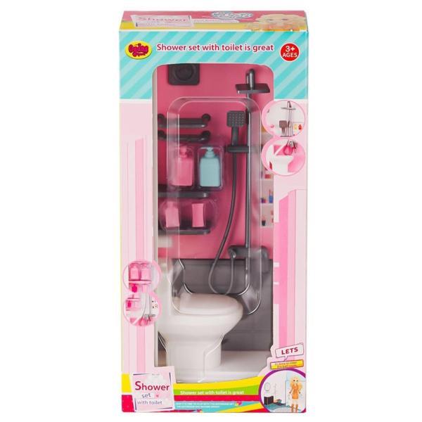 Nessi World 02379 Klozetli Banyo Oyun Seti -Oydaş Oyuncak - Image 1