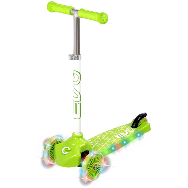 Evo 3 Tekerlekli Move'n Groove Işıklı Yeşil Scooter - Image 1