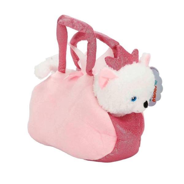 Nessi World 4775 Peluş Kedi Köpek Taşıma Çantalı 20 cm -Sunman - Image 1