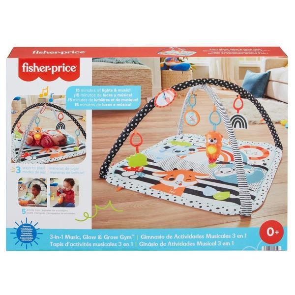 Fisher-Price HBP41 Neşeli Hayvanlar 3ü1 Arada Jimnastik Merkezi - Image 1