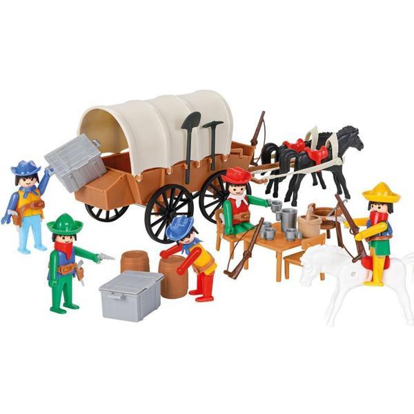 Nessi World 04 003 Mini Mekanik Seri 3 Kovboy Arabası -Pilsan Oyuncak - Image 1