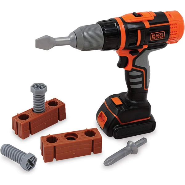 Nessi World Smoby Black & Decker Elektrikli Matkap 360916 - Image 1