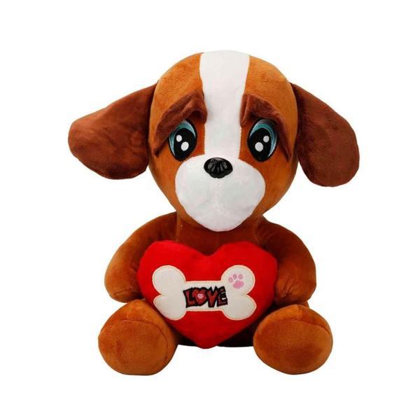 3183 Sunman, Kalpli Peluş Köpek 30 cm - Image 1