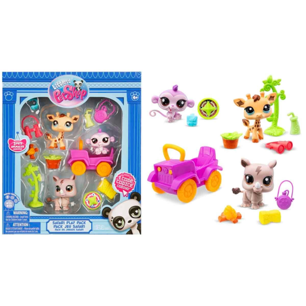 Nessi World Littlest Pet Shop Minişler Safari Oyun Seti S1 - Image 1