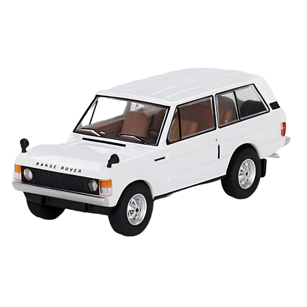 Nessi World Mini GT 1/64 Range Rover Davos White MGT00658 - Image 1