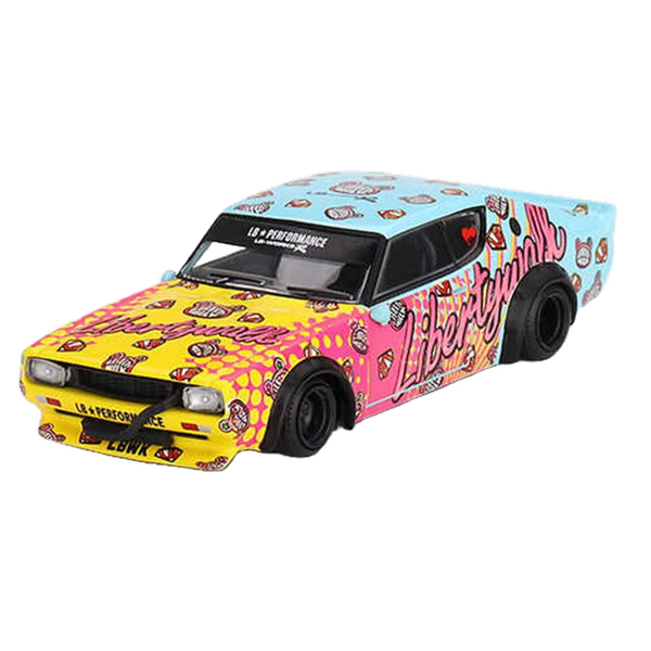 Nessi World Mini Gt 1/64 Nissan Skyline Kenmeri Liberty Walk LBWK KUMA - Image 1