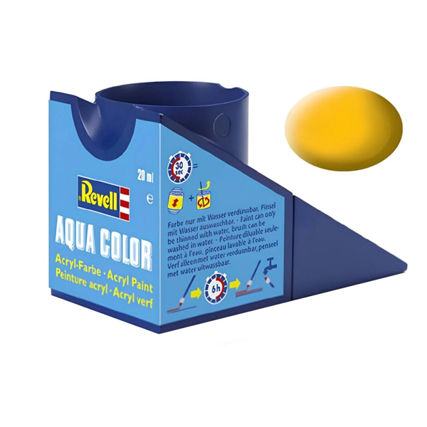 Nessi World Revell Yellow Mat 18 ml - Image 1