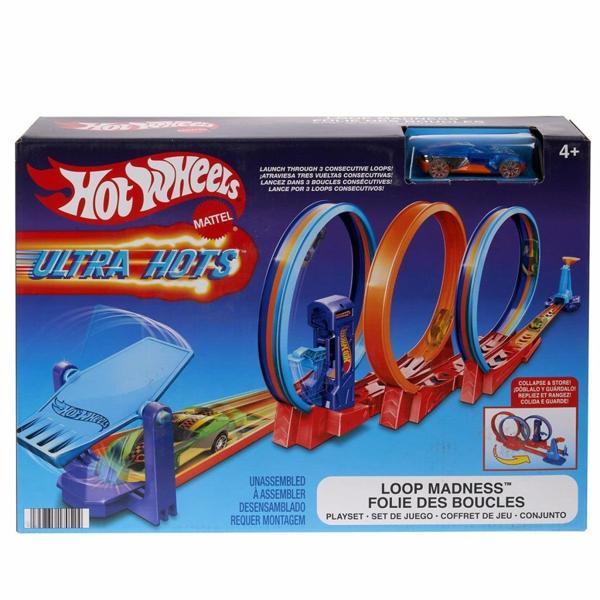 Hot Wheels HPX93 Ultra Hots Çılgın Çember Yarışı Seti - Image 1