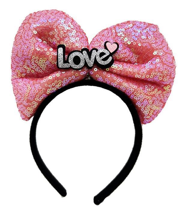 Nessi World Led Işıklı 3 Farklı Fonksiyonda Yanan Fuşya Pembe Fiyonk Taç 20X17 cm - Image 1