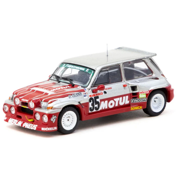 Nessi World Tarmac Works 1/64 Renault 5 MAXI Turbo European Hill-Climb Championship 1987 Giovanni Rossi - Image 1