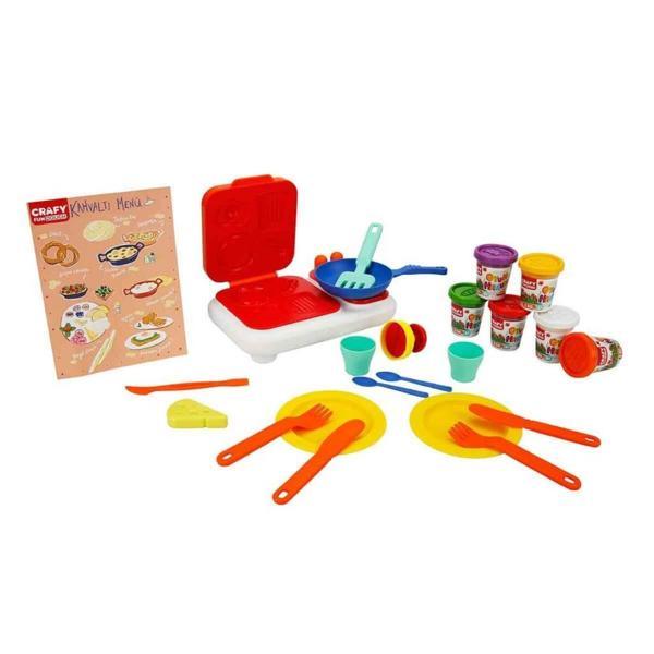 Nessi World Crafy Pazar Kahvaltısı Oyun Hamuru Seti 23 Parça - Image 1
