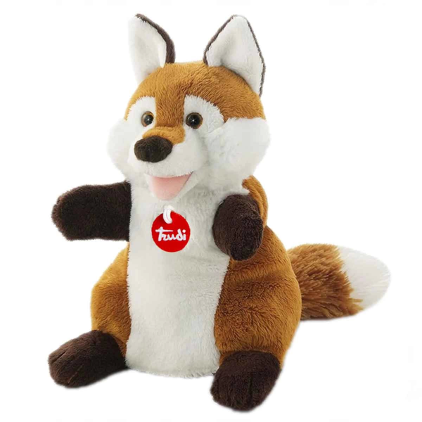 Nessi World Trudi El Kuklası Peluş Tilki 25 cm - Image 1