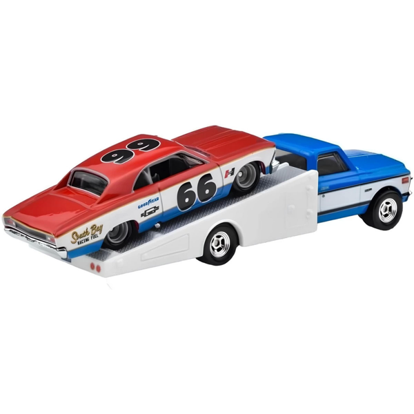 Nessi World Team Transport 66 Chevelle 72 Chevy Ramp Truck - Image 1