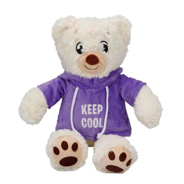 Nessi World Kapşonlu Peluş Ayı 30 cm. - Image 1