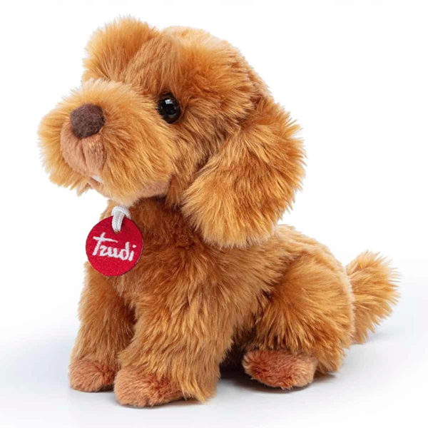 Nessi World Trudi Peluş Toy Poddle Oliver Oturan Köpek 20 cm - Image 1