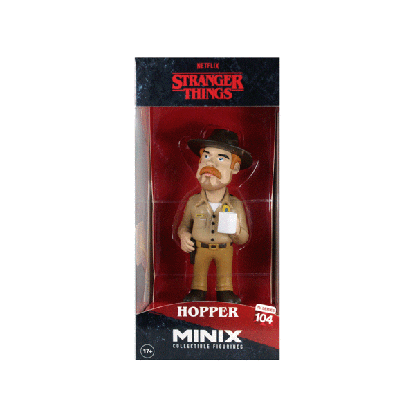 Nessi World MNX09000 Minix Koleksiyon Figürü Hooper - Stranger Things - 13876 - Image 1