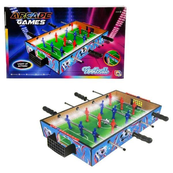 Arcade Games Masaüstü Langırt 50 x 30 Cm Led Işıklı | Mini Futbol Oyunu Masa Seti - Image 1