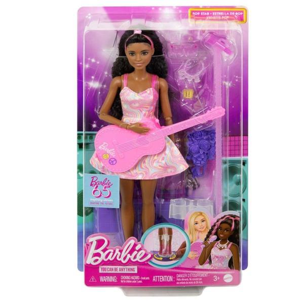 Nessi World HRG43 Barbie 65. Yıl Deluxe Kariyer Bebekleri - Pop Yıldızı - Image 1