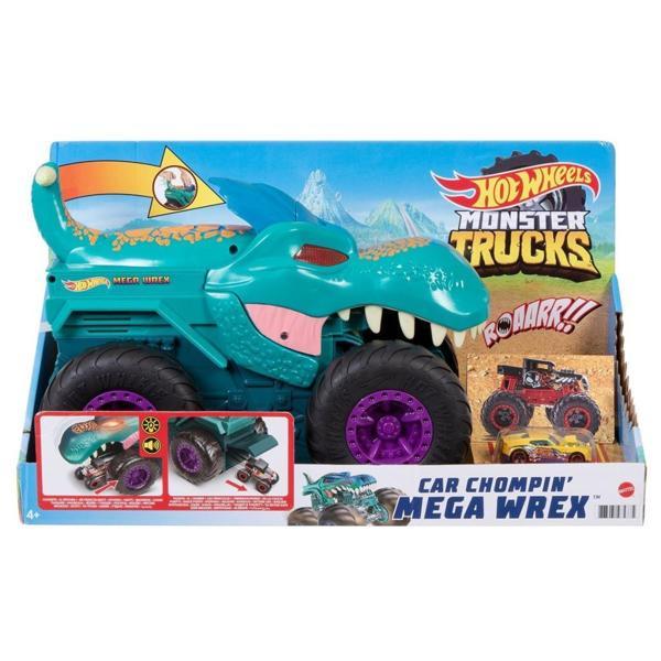 Hot Wheels GYL13 Monster Trucks Araba Yiyen Mega Wrex, Monster Trucks - Image 1