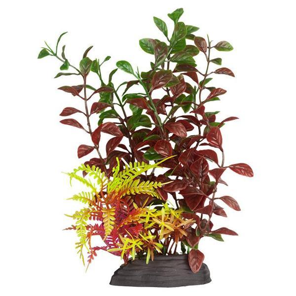 Netx Akvaryum Dekor Plastik Bitki 20cm M-881 Tekli  - Image 1