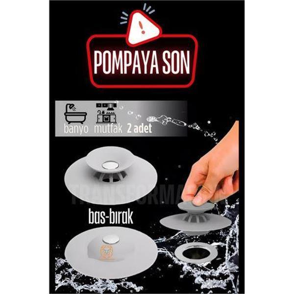 ModaCar Lavabo Süzgeci Bas-Bırak 2 ADET - Image 1