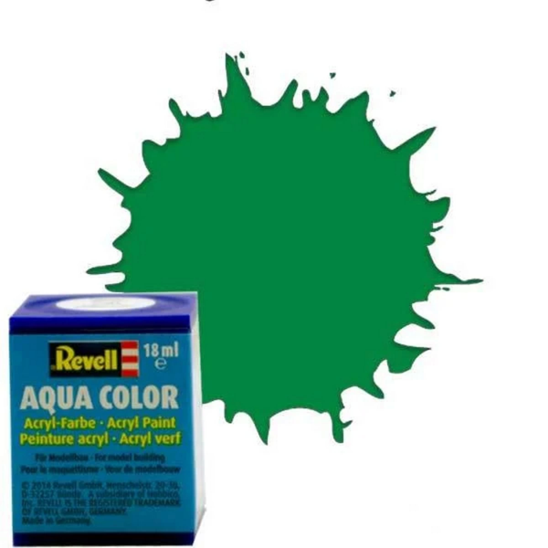 Nessi World Aqua Color Emerald Green - Gloss Boya - 18 ml - Image 1