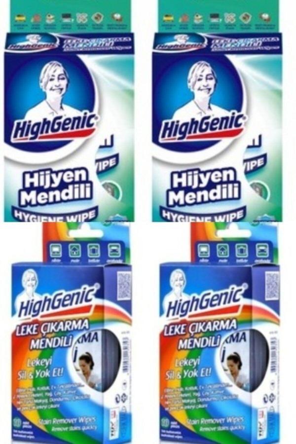 Highgenic Leke Çıkarma Mendili 10 Lu 2 Paket - Image 1