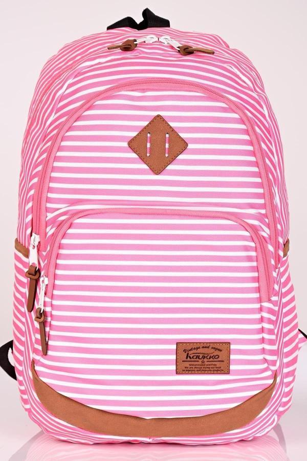 45040 Geniş Hacimli Okul Sırt Çantası Pembe - Image 1