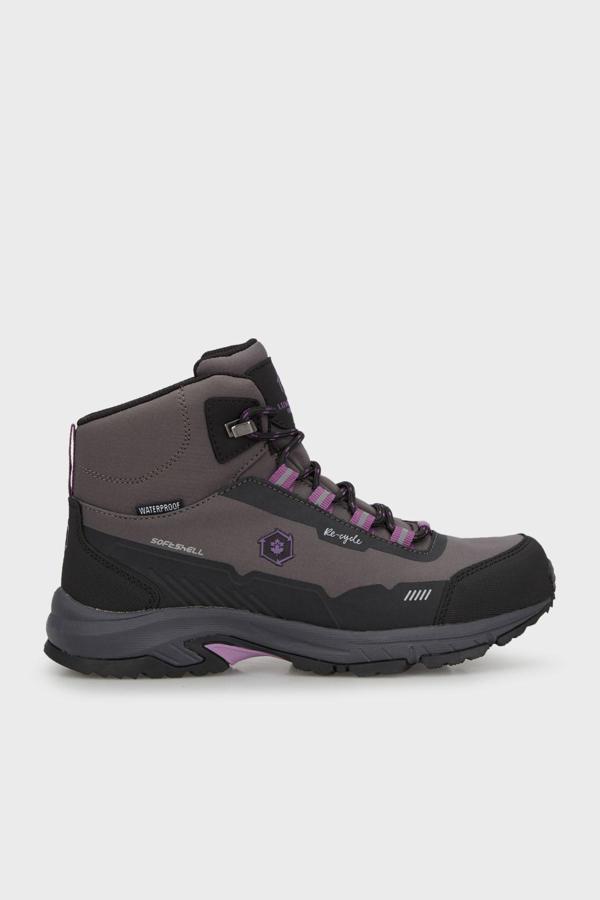 Lumberjack Su Geçirmez Softshell Outdoor Bayan Bot ECO WMN HI 3PR KOYU GRİ - Image 1