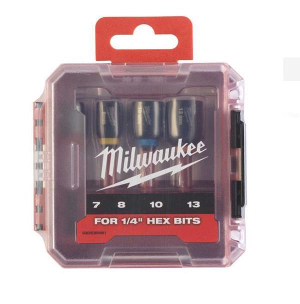 Milwaukee Shockwave Hex Lokma Seti 7-8-10-13mm - Image 1