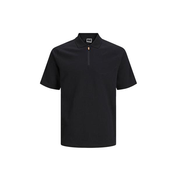 Erkek T-Shirt Jcofusıon Polo Ss 12253683-Black - Image 1