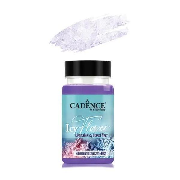 ICY FLOWER SİLİNEBİLİR BUZLU CAM EFEKTİ IF-04 MOR 90ML - Image 1