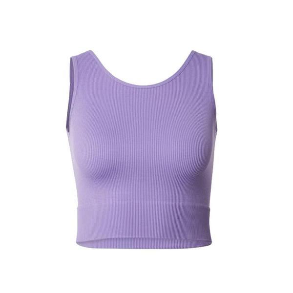 Kadın Bustiyer Onpjaıa Lıfe Un Sl Seam Short Top Noos 15250051-Aster Purple - Image 1