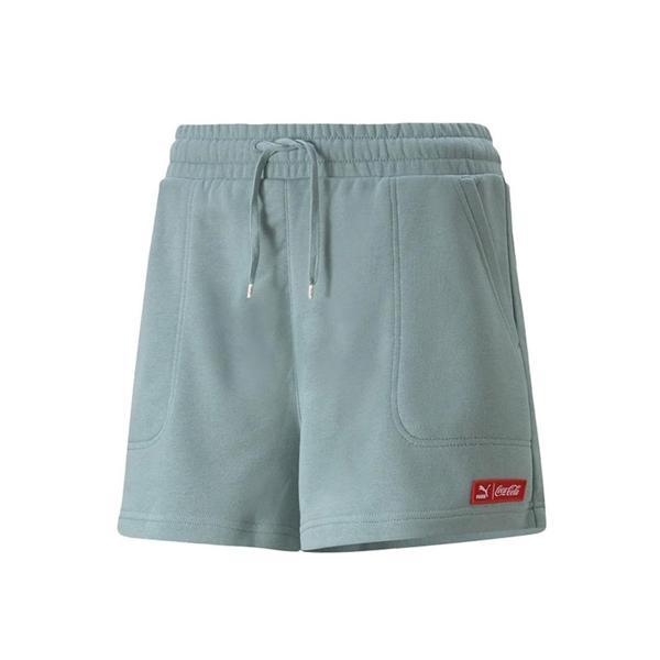Kadın Şort X Coca Cola High Waist Shorts 536167-98 - Image 1