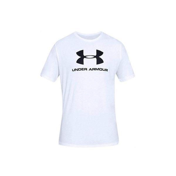 Under Armour Sportstyle Logo Ss Erkek T-Shirt 1329590-100 - Image 1