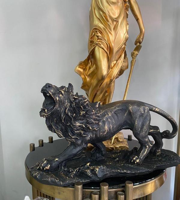 Dekoratif Aslan  Biblo Büyük Boy - Image 1