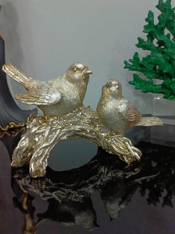 kuş biblo 2 li dal üzerinde kuş biblo  - Image 1