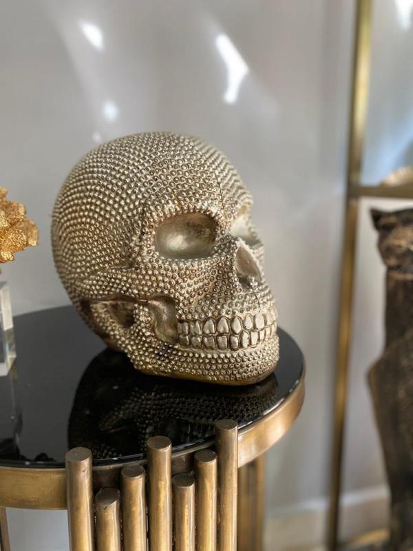 Büyük Kurukafa, İskelet Dekoratif Aksesuar Biblo Heykel  - Image 1