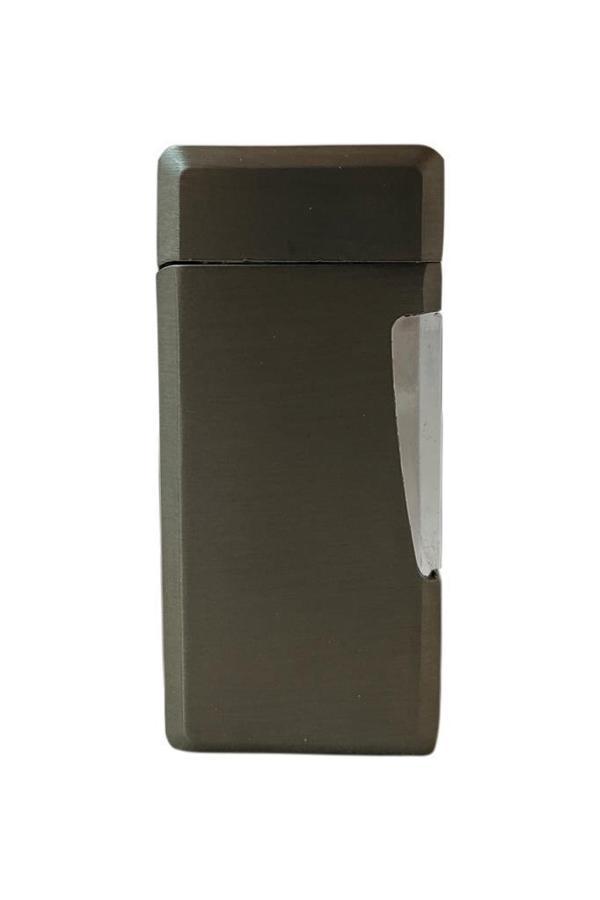 Hunter Tek Torch Pürmüz/Mum Alev Gunmetal Puro Çakmağı - Image 1