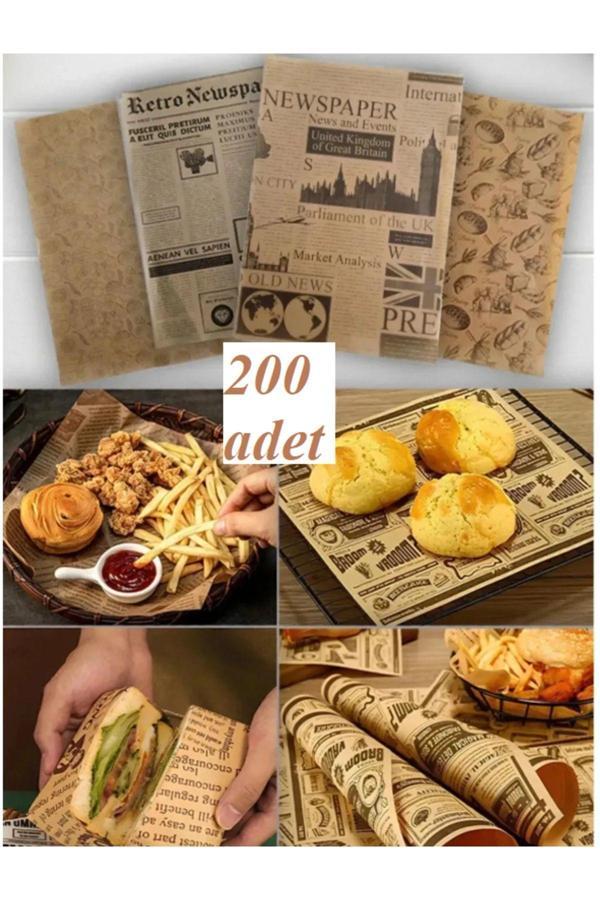 Hilamingo Home 200 Adet Kendinden Desenli Yağlı Kağıt - Image 1