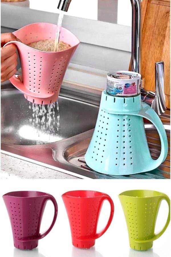 Hilamingo Home Plastik Pirinç Yıkama Süzgeçi - Image 1