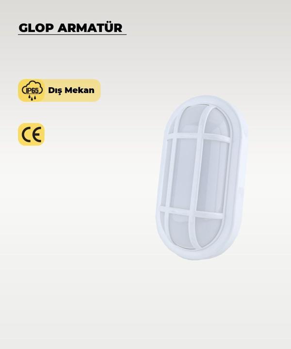 30W Meda Led Armatür Beyaz Kasa 3200K Sarı Işık - Image 1