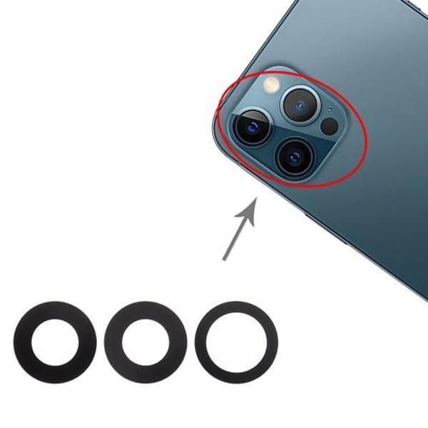 İphone 12 Pro Max Arka Kamera Camı (Sadece Çıtasız Kamera CAMI) - Image 1