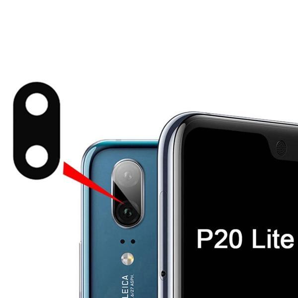 Huawei P20 Lite Arka Kamera Camı (Çıtasız Sadece Cam) - Image 1