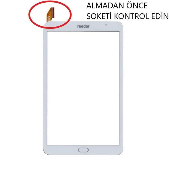 Reeder M8 Go Dokunmatik Beyaz - Image 1
