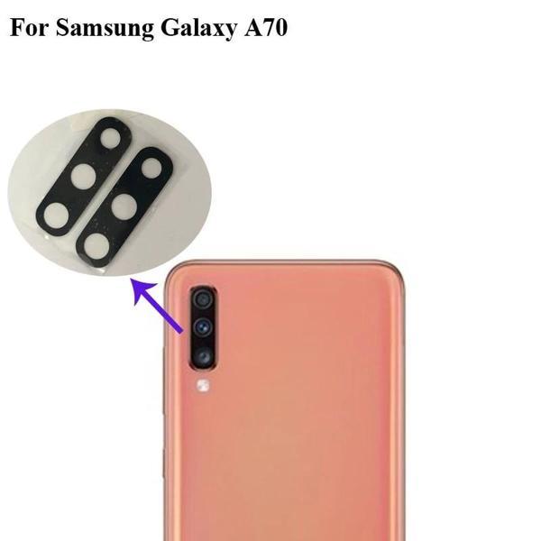 Samsung A705 A70 Arka Kamera Camı ( Çıtasız Sadece Cam) - Image 1